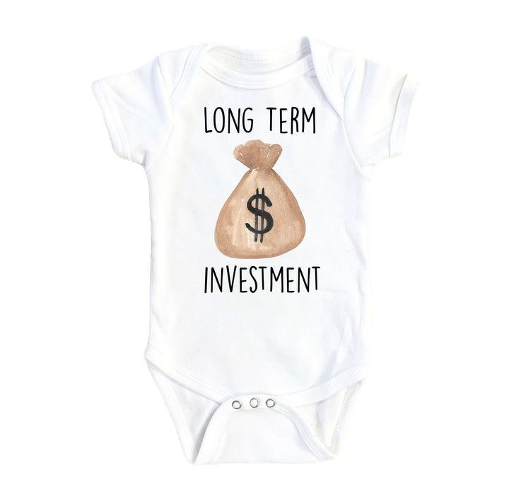 Finance Cash - Baby Boy Girl Clothes Infant Bodysuit Funny Cute Newborn Onesie