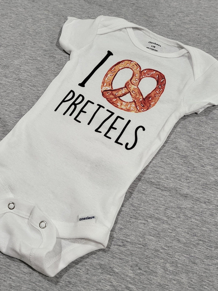 Pretzel - Baby Boy Girl Clothes Infant Bodysuit Funny Cute Newborn 1D Onesie