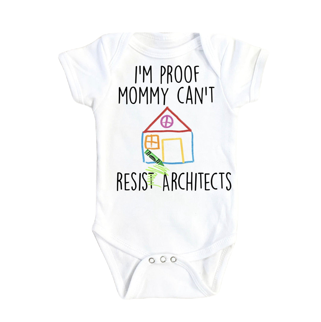 Architect Proof - Baby Boy Girl Clothes Infant Bodysuit Funny Cute Newborn Onesie