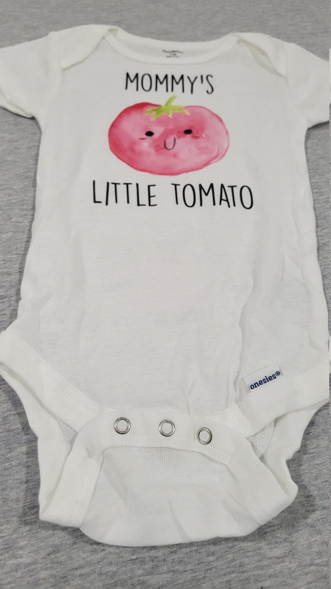 Tomato Mommy - Baby Boy Girl Clothes Infant Bodysuit Funny Cute Newborn Onesie