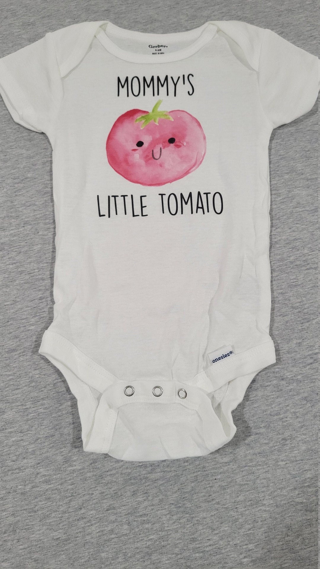 Tomato Mommy - Baby Boy Girl Clothes Infant Bodysuit Funny Cute Newborn Onesie