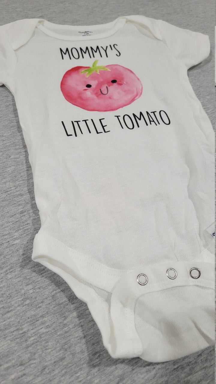 Tomato Mommy - Baby Boy Girl Clothes Infant Bodysuit Funny Cute Newborn Onesie