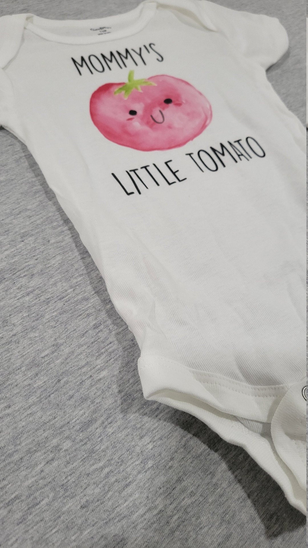 Tomato Mommy - Baby Boy Girl Clothes Infant Bodysuit Funny Cute Newborn Onesie