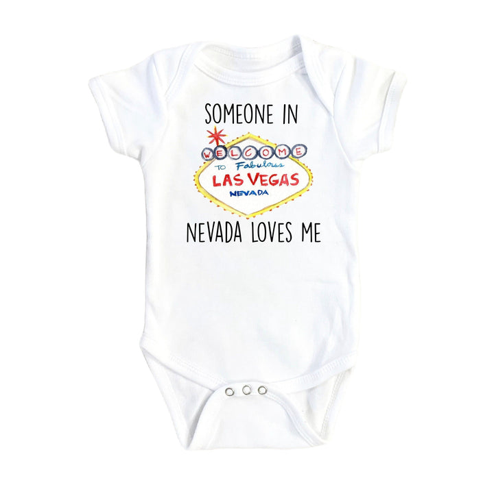 Las Vegas - Baby Boy Girl Clothes Infant Bodysuit Funny Cute Newborn 1C Onesie