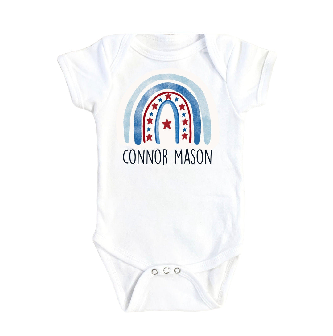 Patriotic July 4Th - Baby Boy Girl Clothes Infant Bodysuit Funny Cute Newborn 1E Onesie