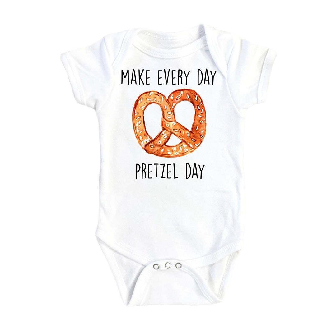 Pretzel - Baby Boy Girl Clothes Infant Bodysuit Funny Cute Newborn 1Fg Onesie