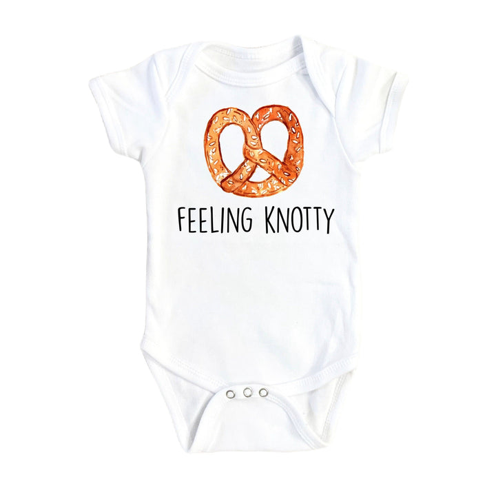 Pretzel - Baby Boy Girl Clothes Infant Bodysuit Funny Cute Newborn 1E Onesie