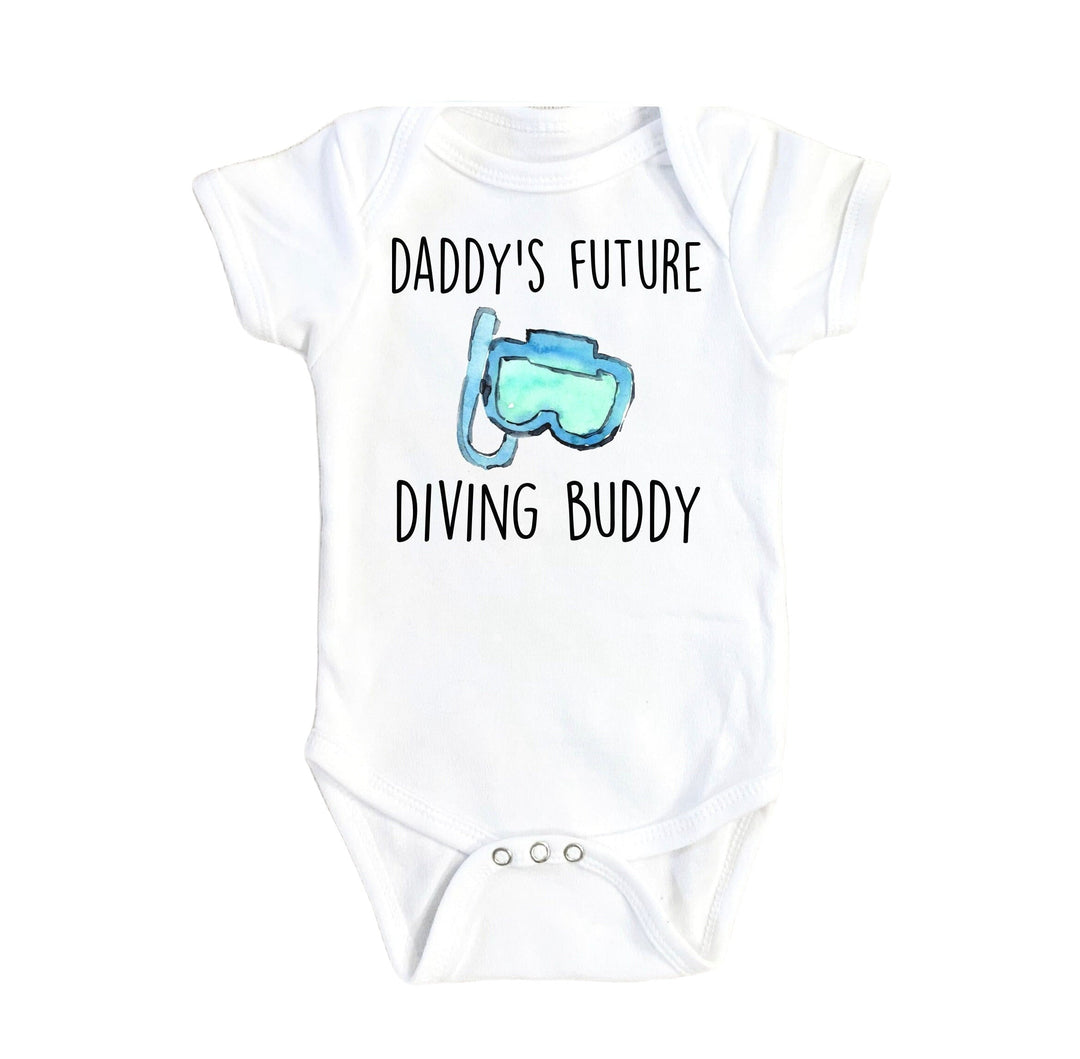 Diving Buddy - Baby Boy Girl Clothes Infant Bodysuit Funny Cute Newborn Onesie