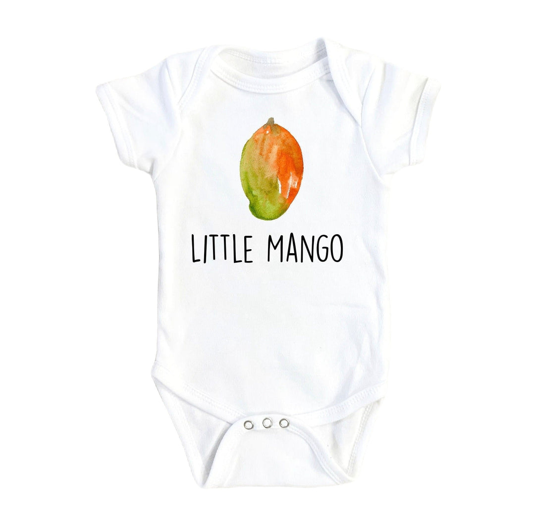 Little Mango - Baby Boy Girl Clothes Infant Bodysuit Funny Cute Newborn 1A Onesie