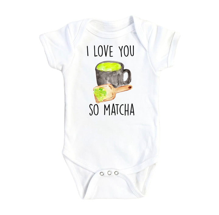 Matcha - Baby Boy Girl Clothes Infant Bodysuit Funny Cute Newborn 1A Onesie