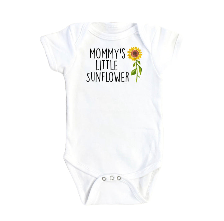 Sunflower Mommy - Baby Boy Girl Clothes Infant Bodysuit Funny Cute Newborn Onesie