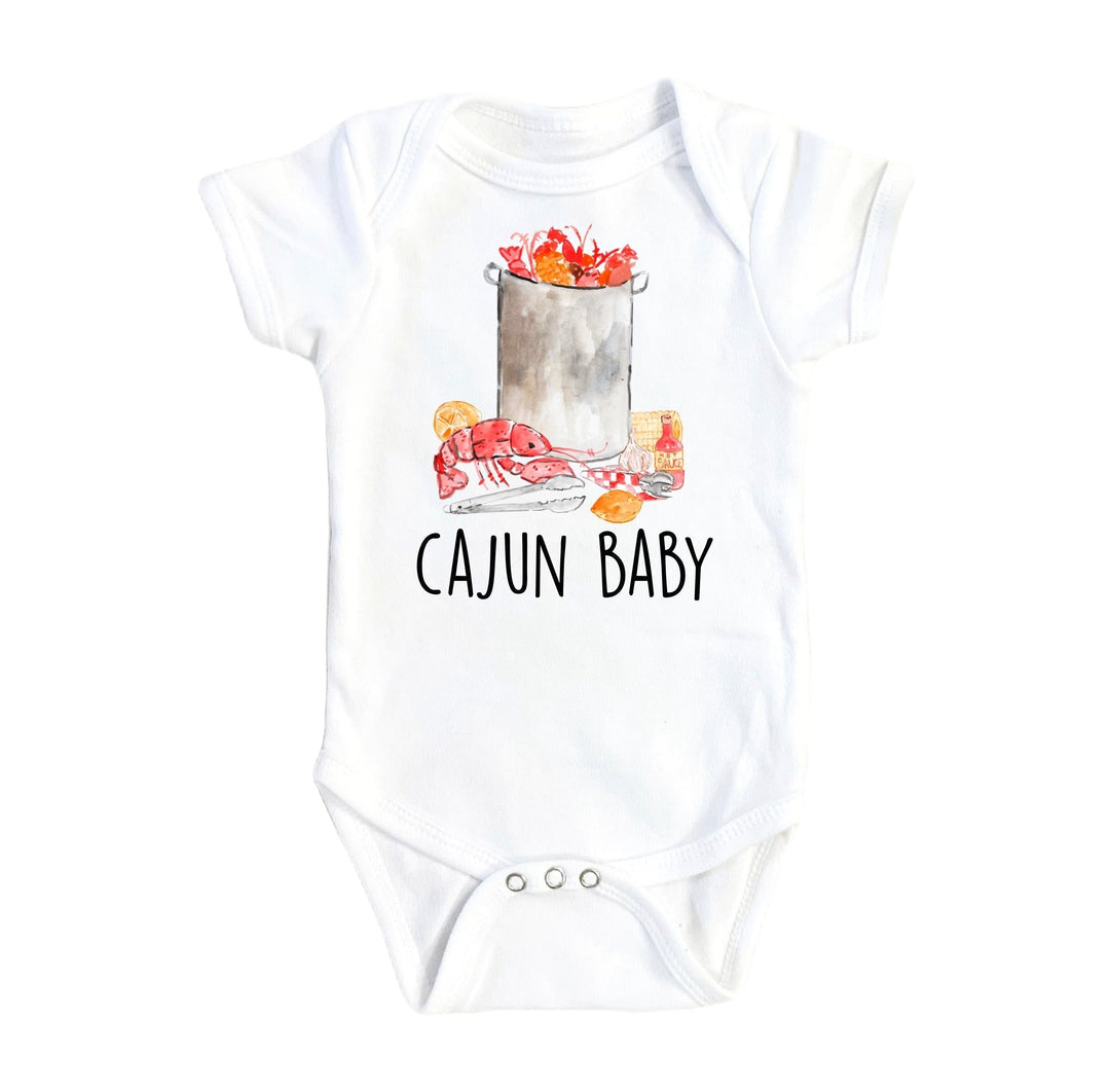 Cajun Baby Pot- Boy Girl Clothes Infant Bodysuit Funny Cute Newborn Onesie