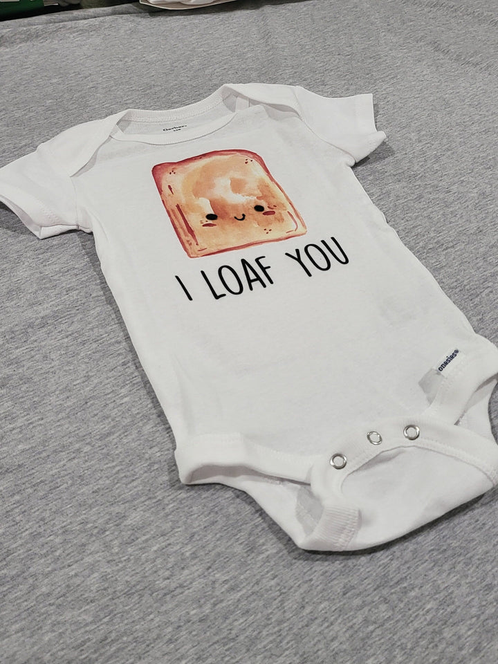 Bread Bakery - Baby Boy Girl Clothes Infant Bodysuit Funny Cute Newborn Onesie