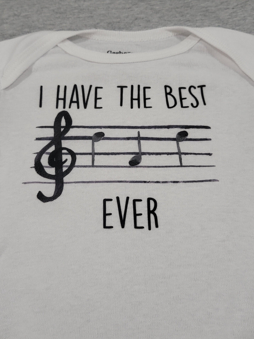 Best Dad Musician - Baby Boy Girl Clothes Infant Bodysuit Funny Cute Newborn Onesie