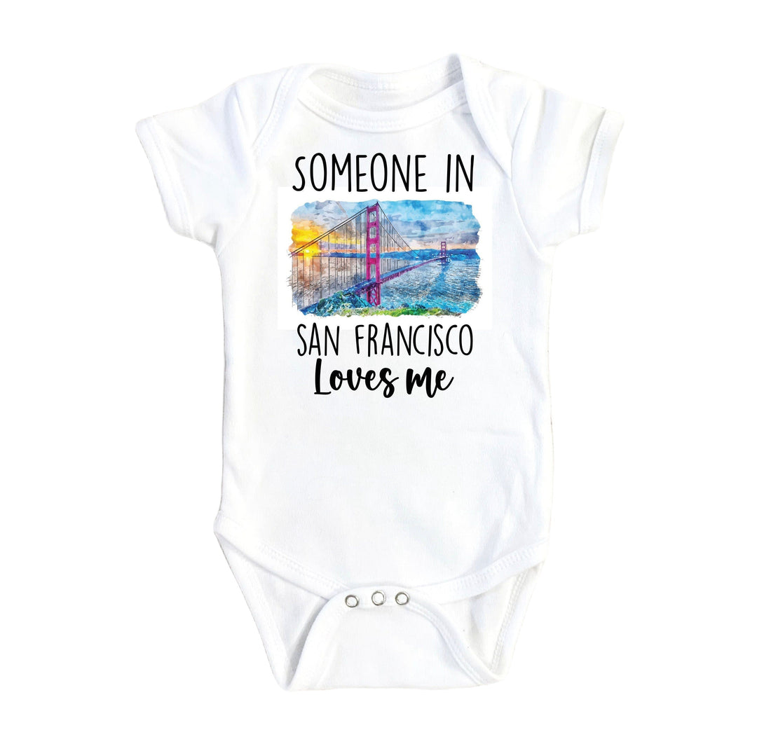 San Francisco Scene - Baby Boy Girl Clothes Infant Bodysuit Funny Cute Newborn 1C Onesie