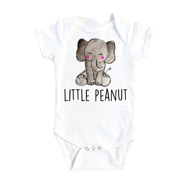 Elephant Peanut - Baby Boy Girl Clothes Infant Bodysuit Funny Cute Newborn Onesie