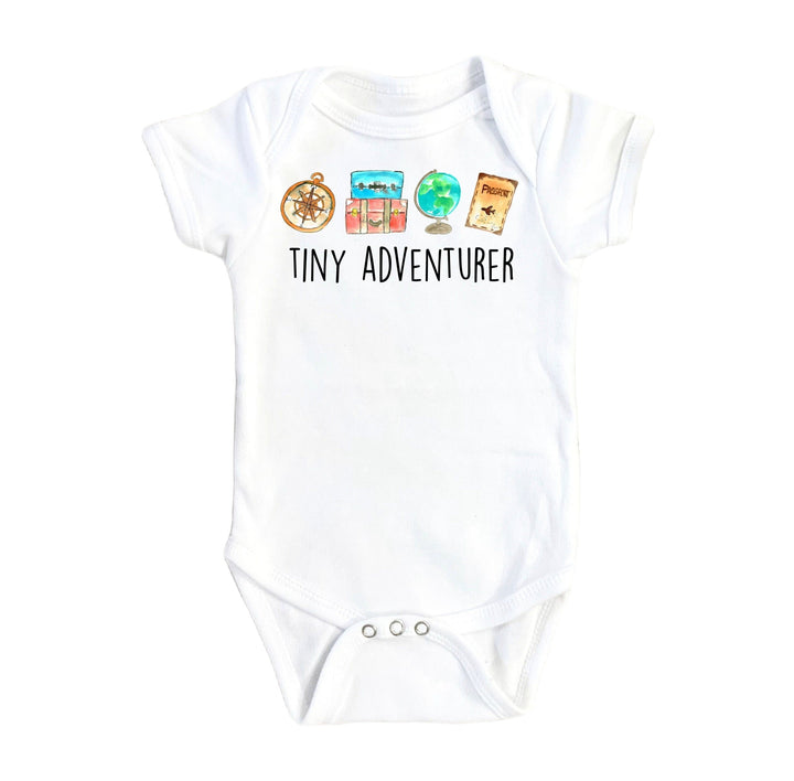 Travel Tiny - Baby Boy Girl Clothes Infant Bodysuit Funny Cute Newborn Onesie