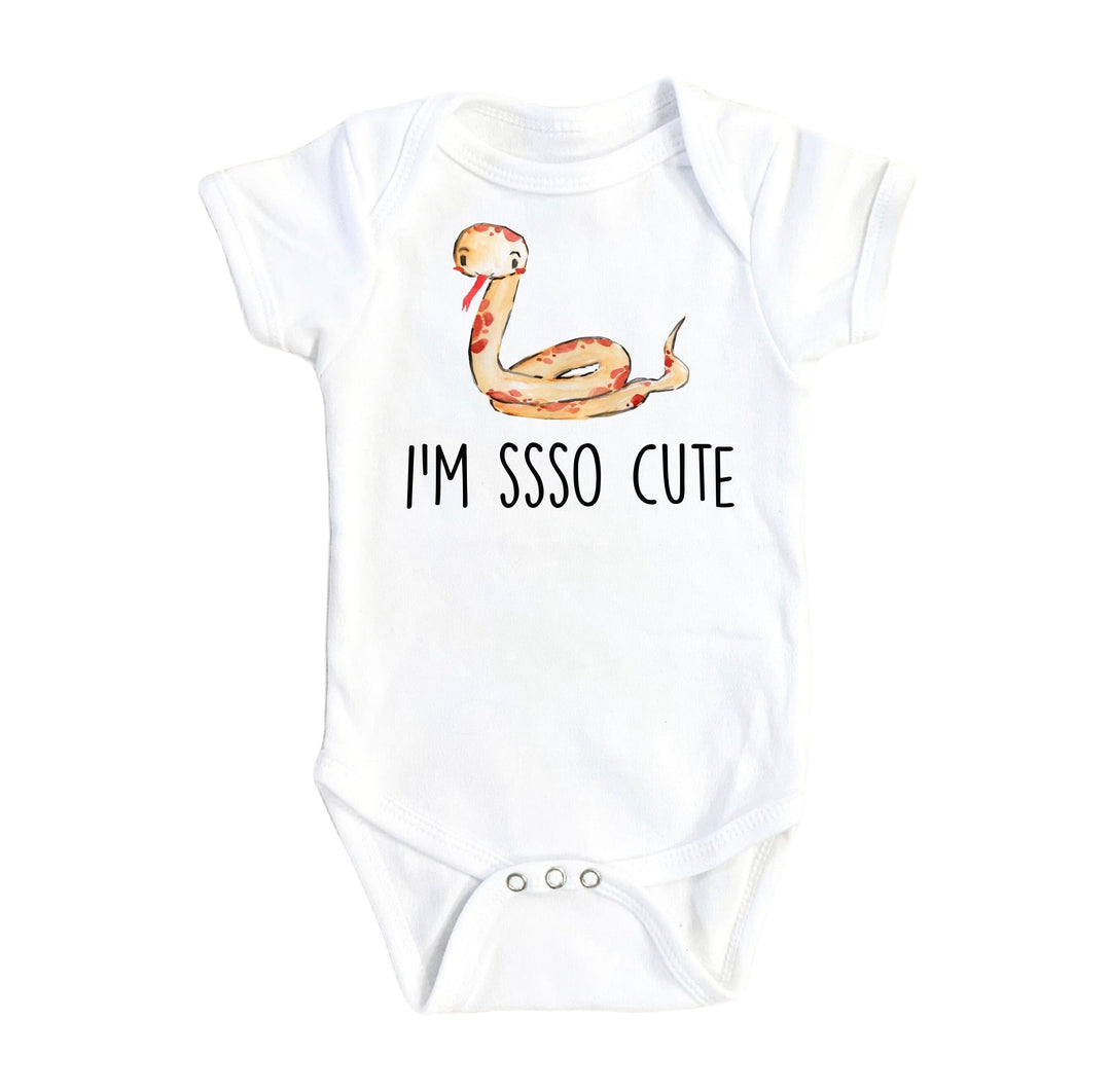 Snake Cute - Baby Boy Girl Clothes Infant Bodysuit Funny Newborn Onesie