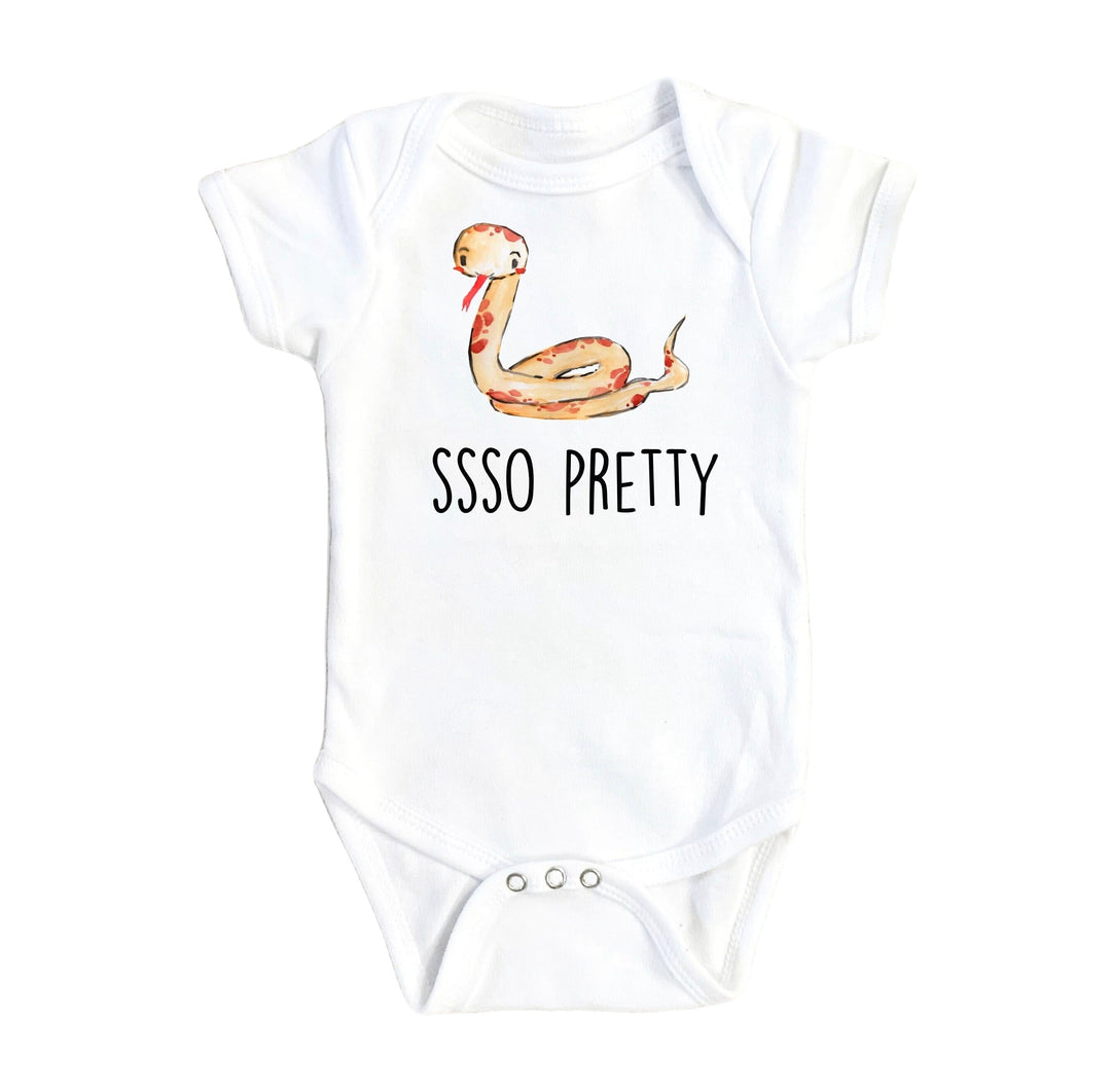 Snake Pretty - Baby Boy Girl Clothes Infant Bodysuit Funny Cute Newborn Onesie