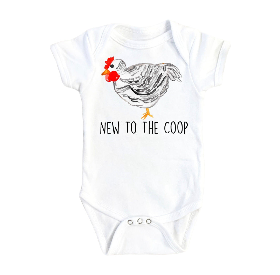 Chicken Farm Animal - Baby Boy Girl Clothes Infant Bodysuit Funny Cute Newborn Onesie