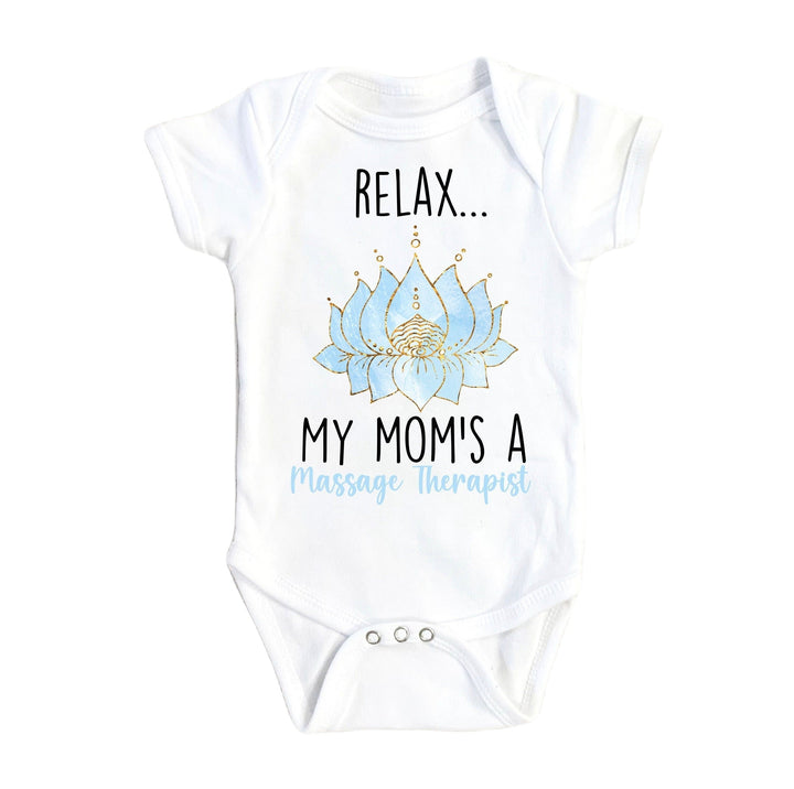 Yoga Namaste Mom - Baby Boy Girl Clothes Infant Bodysuit Funny Cute Newborn 1C Onesie