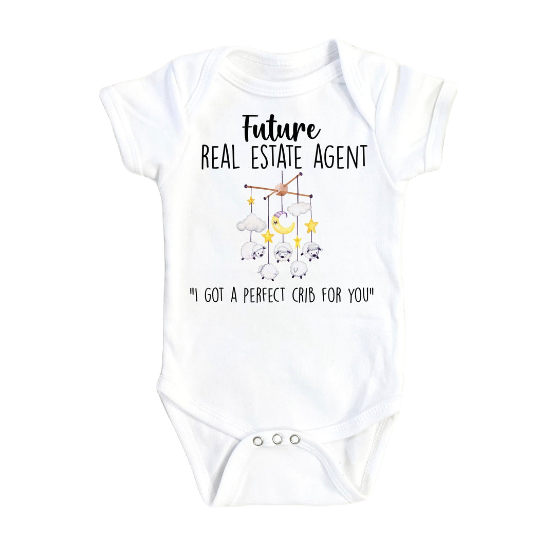 Real Estate - Baby Boy Girl Clothes Infant Bodysuit Funny Cute Newborn 1B Onesie