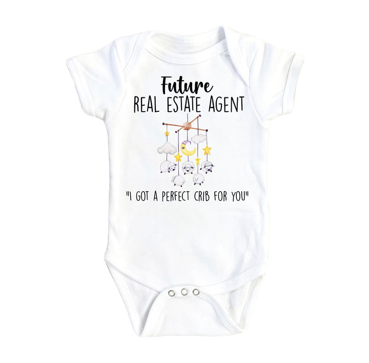 Real Estate - Baby Boy Girl Clothes Infant Bodysuit Funny Cute Newborn 1B Onesie