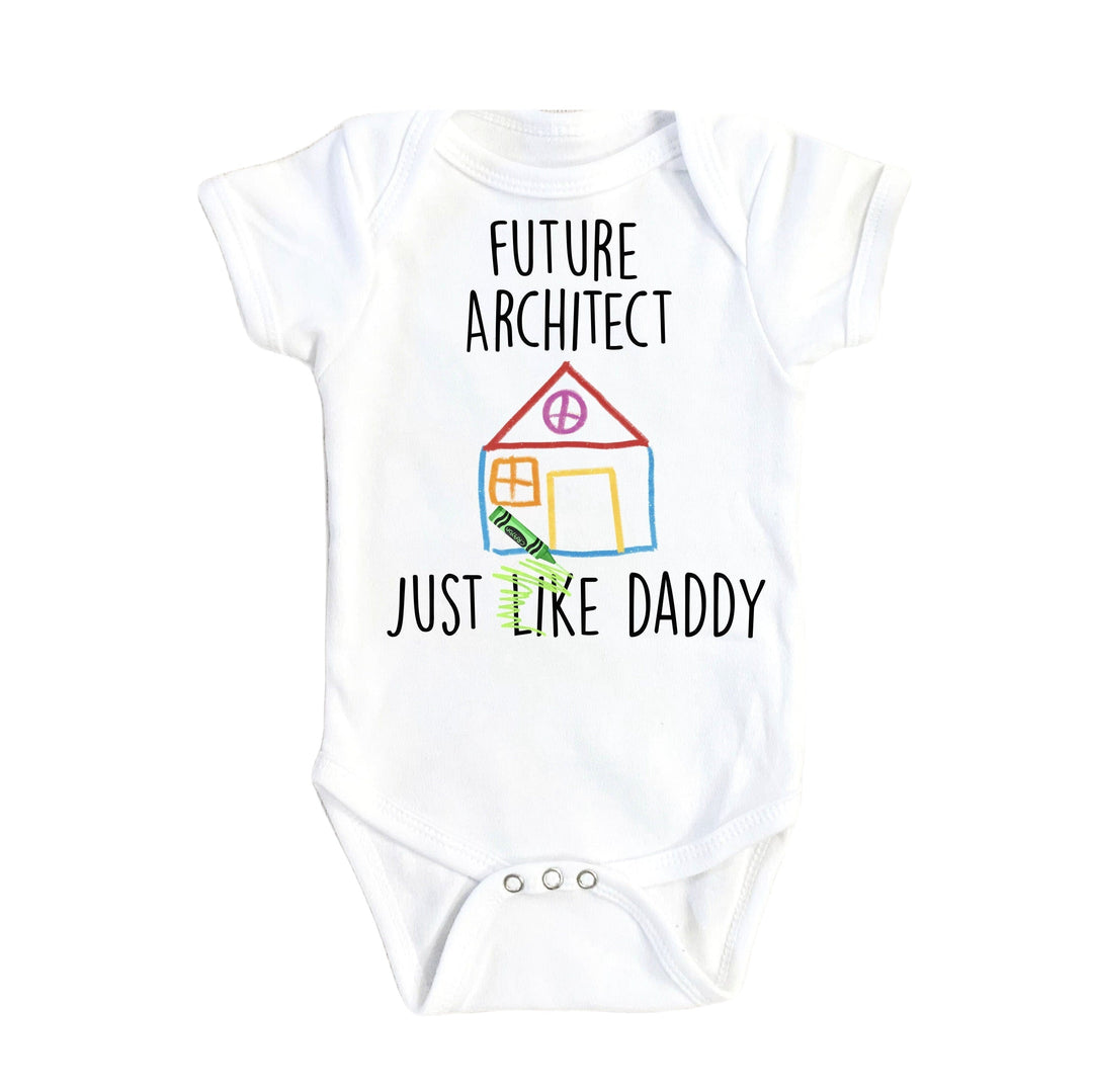 Future Architect - Baby Boy Girl Clothes Infant Bodysuit Funny Cute Newborn Onesie