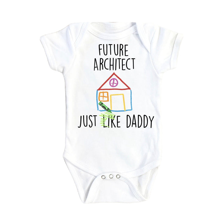 Future Architect - Baby Boy Girl Clothes Infant Bodysuit Funny Cute Newborn Onesie