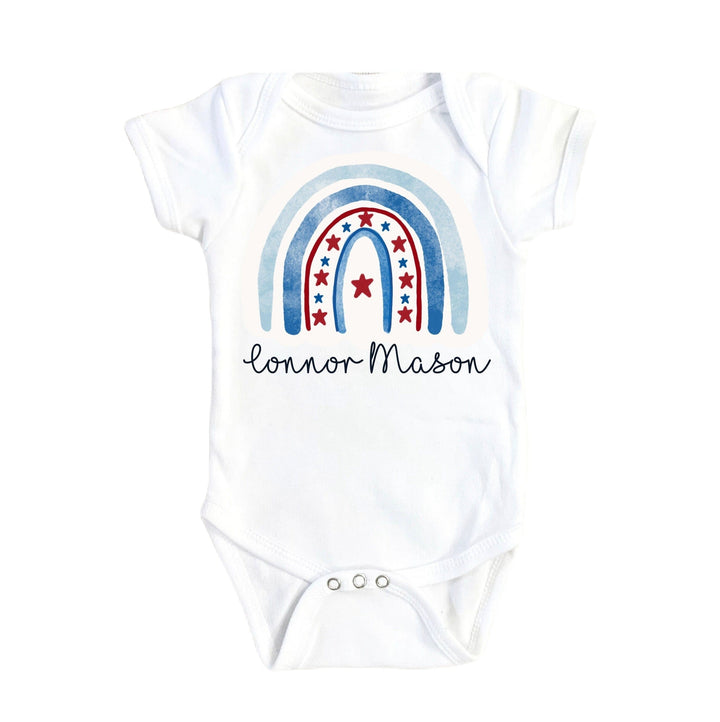 Patriotic July 4Th - Baby Boy Girl Clothes Infant Bodysuit Funny Cute Newborn 1C Onesie