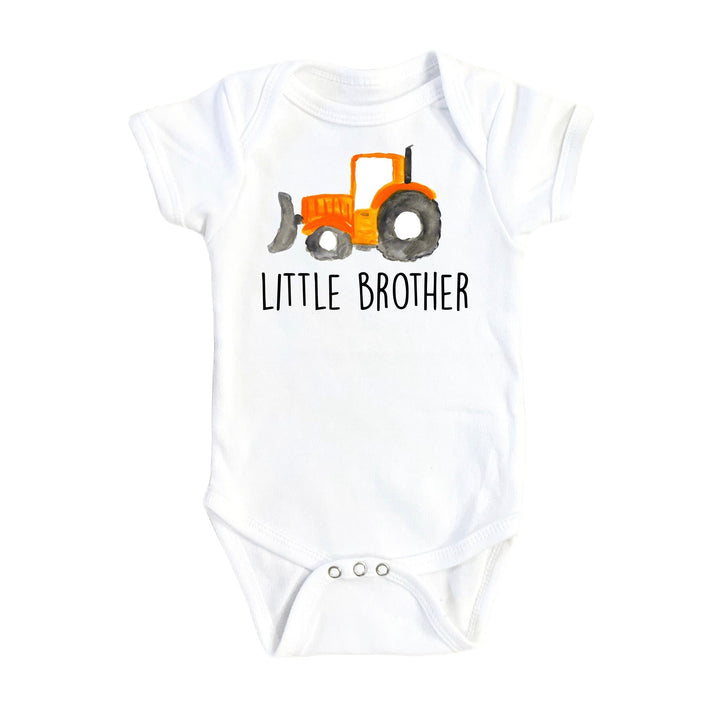 Construction Brother - Baby Boy Girl Clothes Infant Bodysuit Funny Cute Newborn Onesie