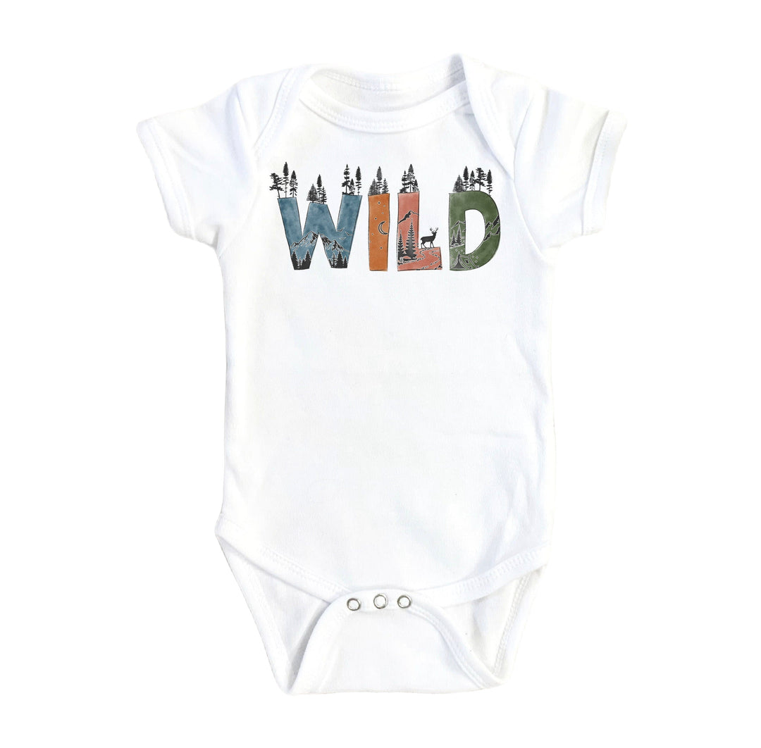 Wild Adventure - Baby Boy Girl Clothes Infant Bodysuit Funny Cute Newborn Onesie