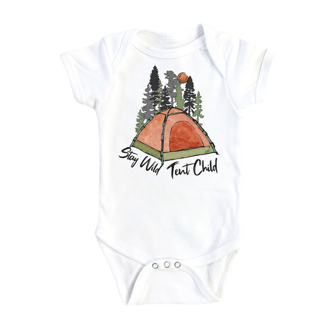 Wild Tent Child - Baby Boy Girl Clothes Infant Bodysuit Funny Cute Newborn Onesie