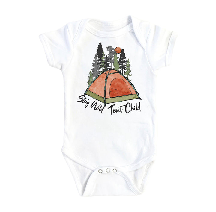 Wild Tent Child - Baby Boy Girl Clothes Infant Bodysuit Funny Cute Newborn Onesie