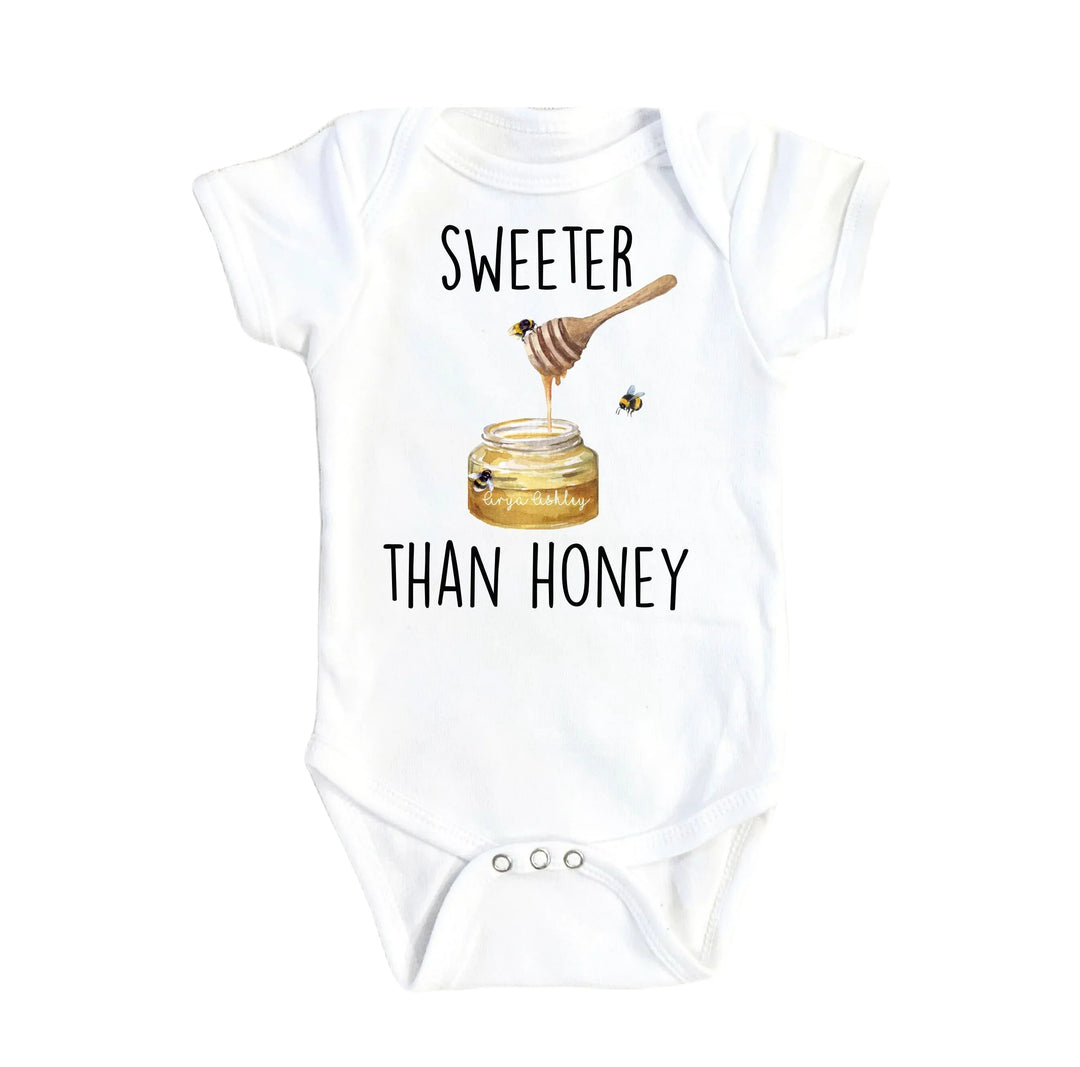 Honey Sweet Bee - Baby Boy Girl Clothes Infant Bodysuit Funny Cute Newborn Onesie