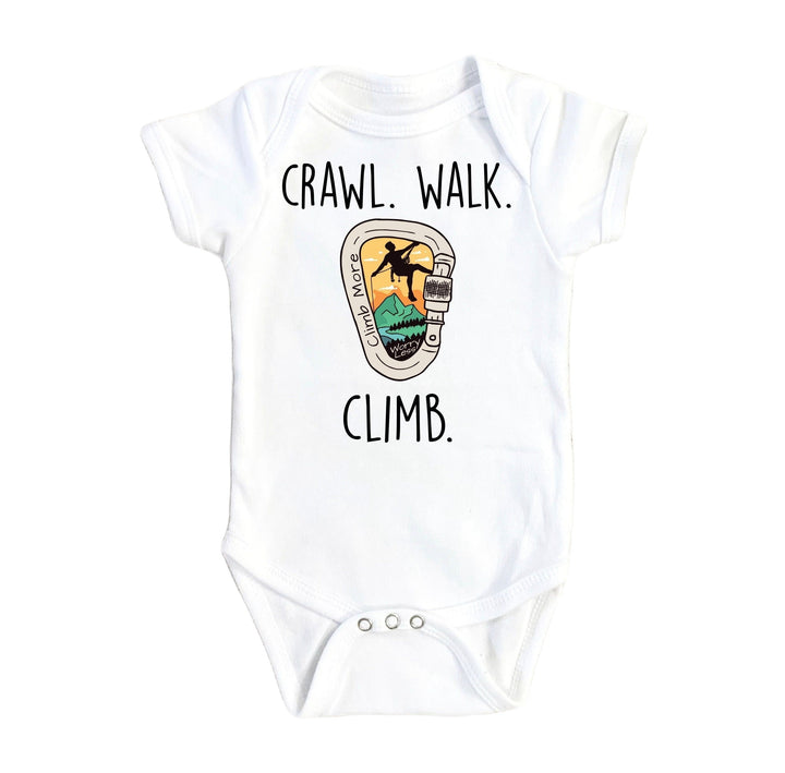 Climber Walk - Baby Boy Girl Clothes Infant Bodysuit Funny Cute Newborn Onesie