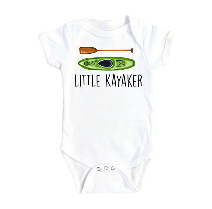 Little Kayak - Baby Boy Girl Clothes Infant Bodysuit Funny Cute Newborn Onesie