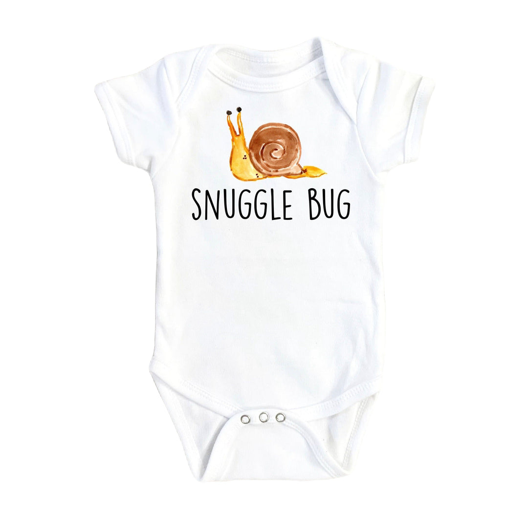 Snail Snuggle Bug - Baby Boy Girl Clothes Infant Bodysuit Funny Cute Newborn Onesie