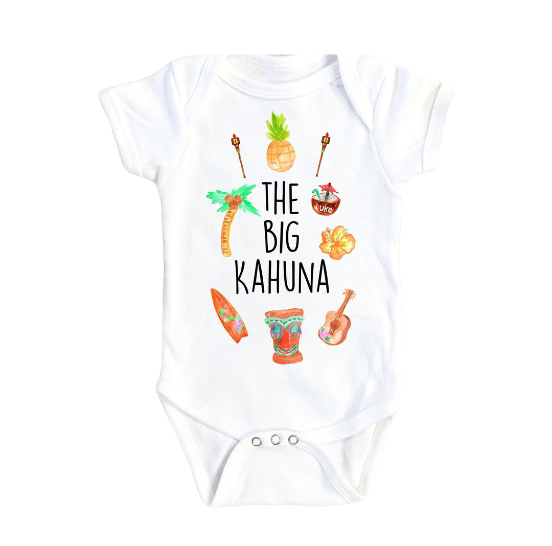 Hawaii Big Kahuna - Baby Boy Girl Clothes Infant Bodysuit Funny Cute Newborn Onesie