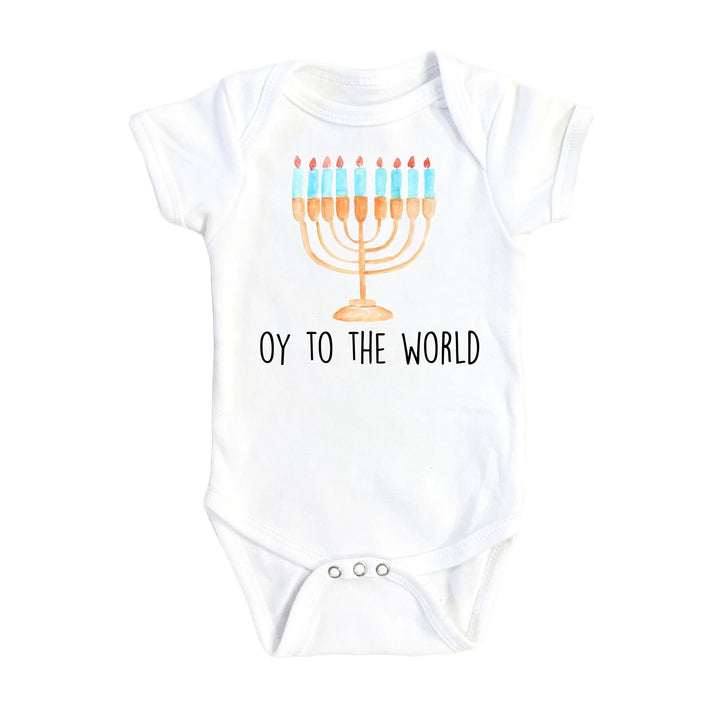 Hannukah Oy - Baby Boy Girl Clothes Infant Bodysuit Funny Cute Newborn Onesie