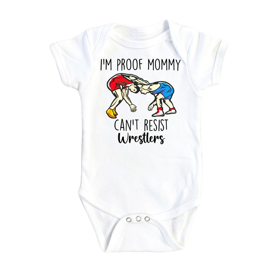 Wrestling - Baby Boy Girl Clothes Infant Bodysuit Funny Cute Newborn 1D Onesie