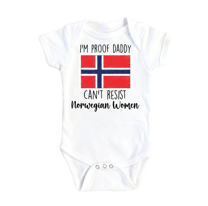 Norway - Baby Boy Girl Clothes Infant Bodysuit Funny Cute Newborn 1C Onesie