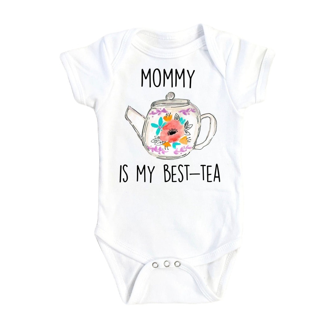 Tea Bestie - Baby Boy Girl Clothes Infant Bodysuit Funny Cute Newborn Onesie