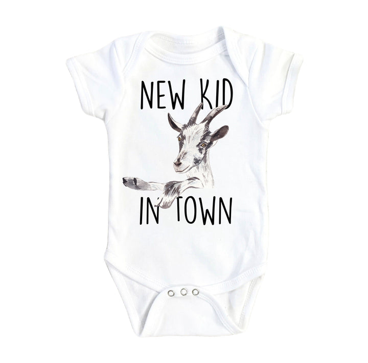 Goat New Kid - Baby Boy Girl Clothes Infant Bodysuit Funny Cute Newborn Onesie