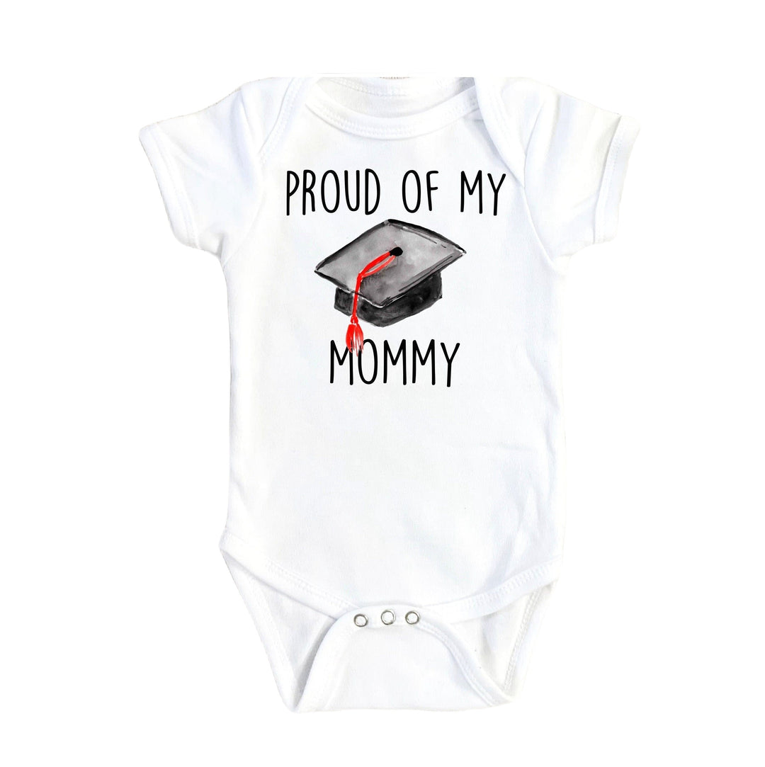 Mom Graduation - Baby Boy Girl Clothes Infant Bodysuit Funny Cute Newborn Onesie