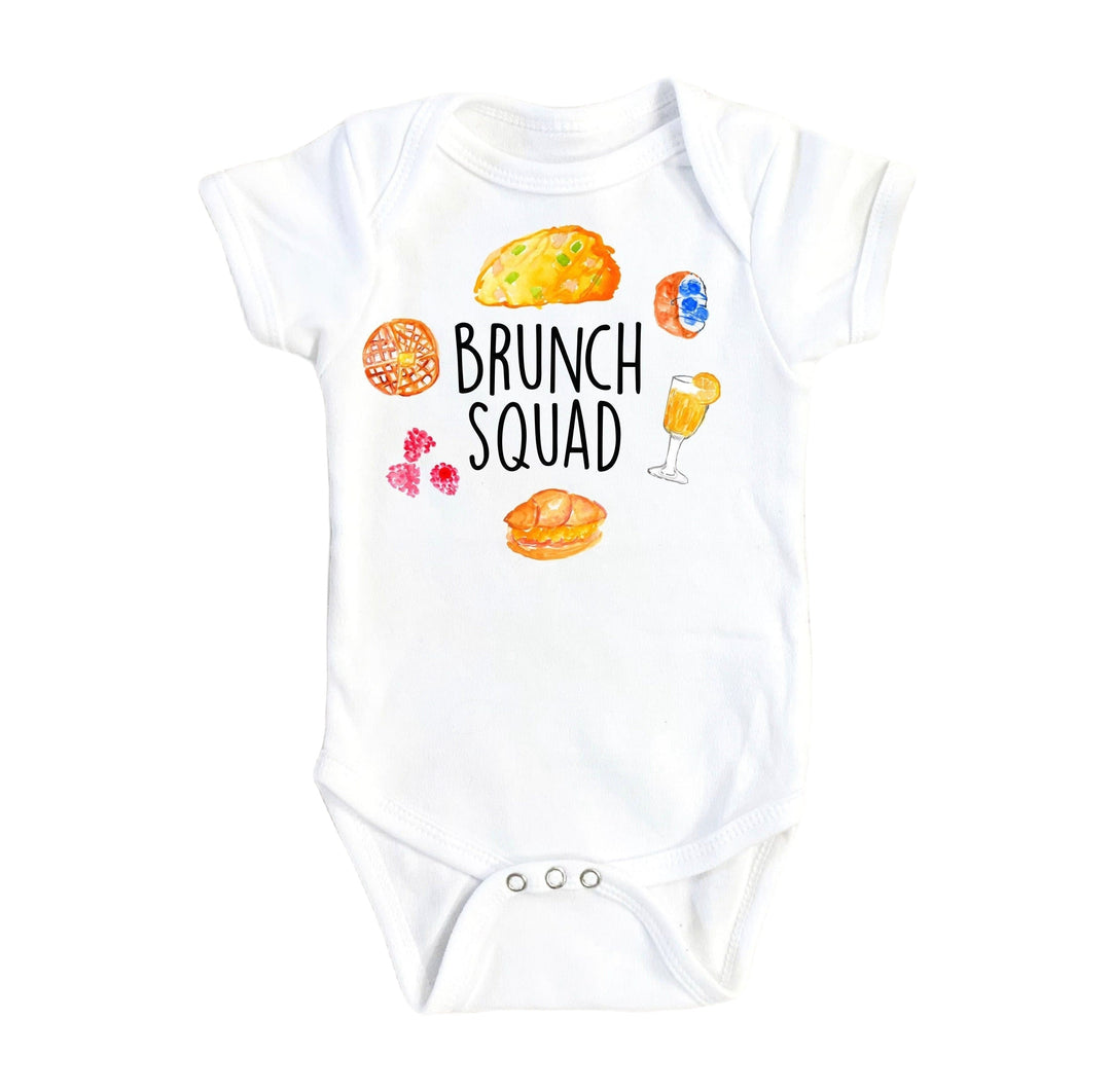 Brunch Squad - Baby Boy Girl Clothes Infant Bodysuit Funny Cute Newborn Onesie