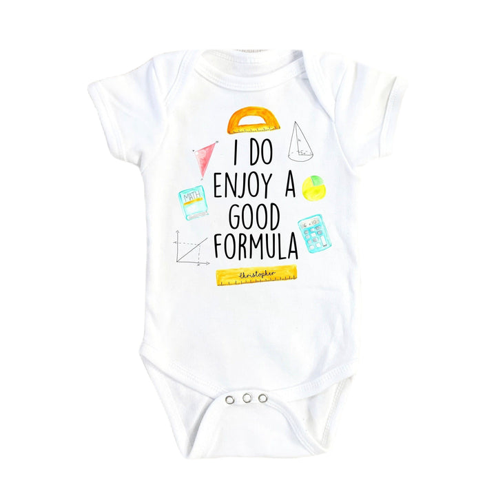 Math Formula - Baby Boy Girl Clothes Infant Bodysuit Funny Cute Newborn Onesie