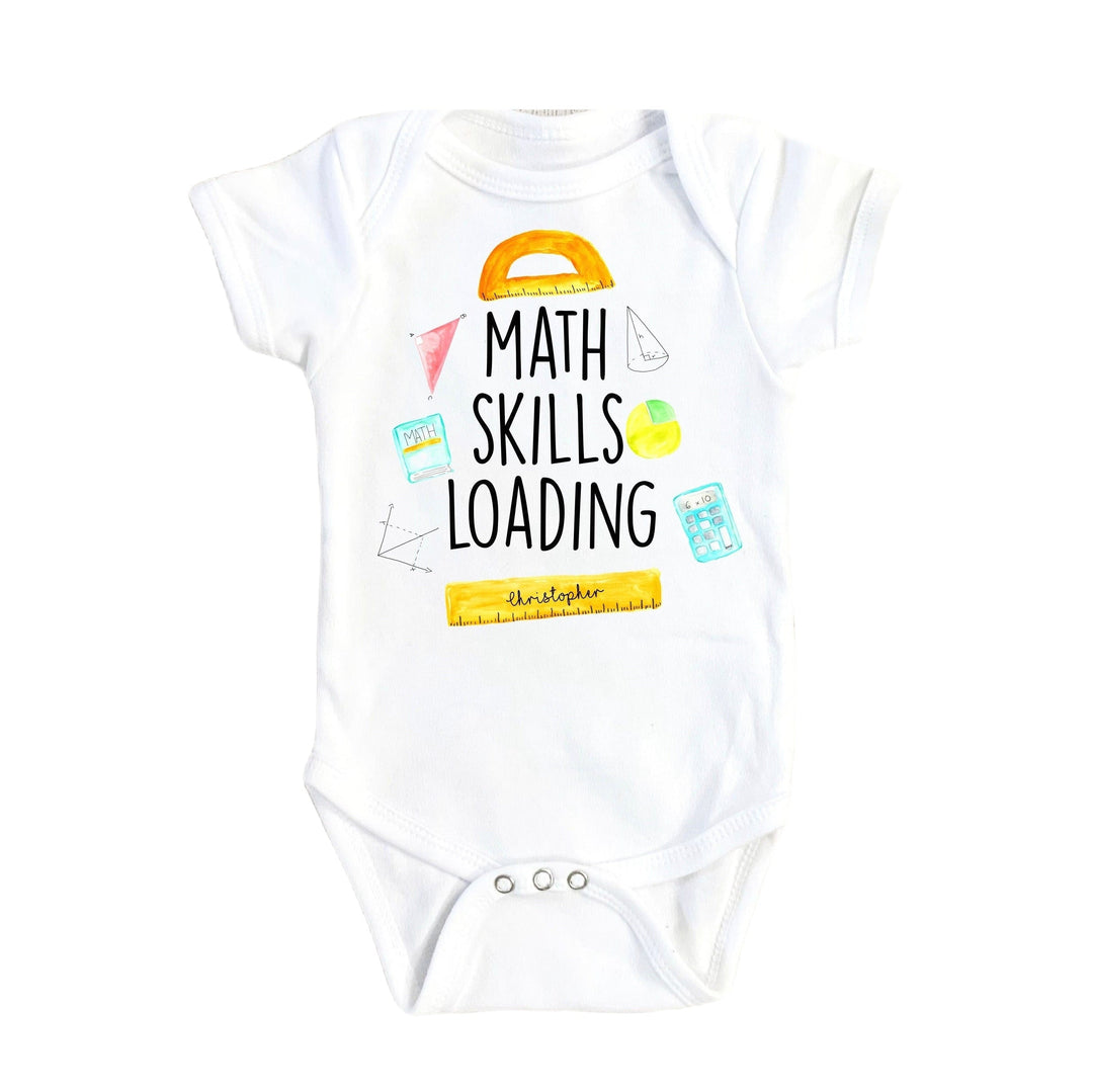 Math Skills - Baby Boy Girl Clothes Infant Bodysuit Funny Cute Newborn Onesie