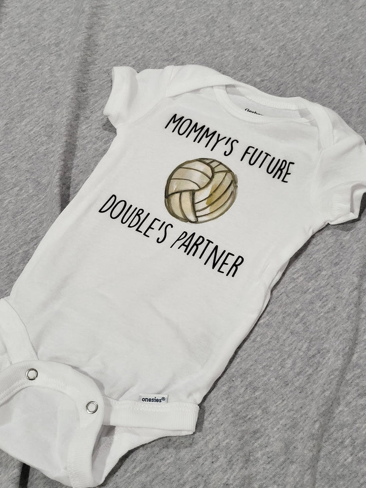 Volleyball - Baby Boy Girl Clothes Infant Bodysuit Funny Cute Newborn 1D Onesie