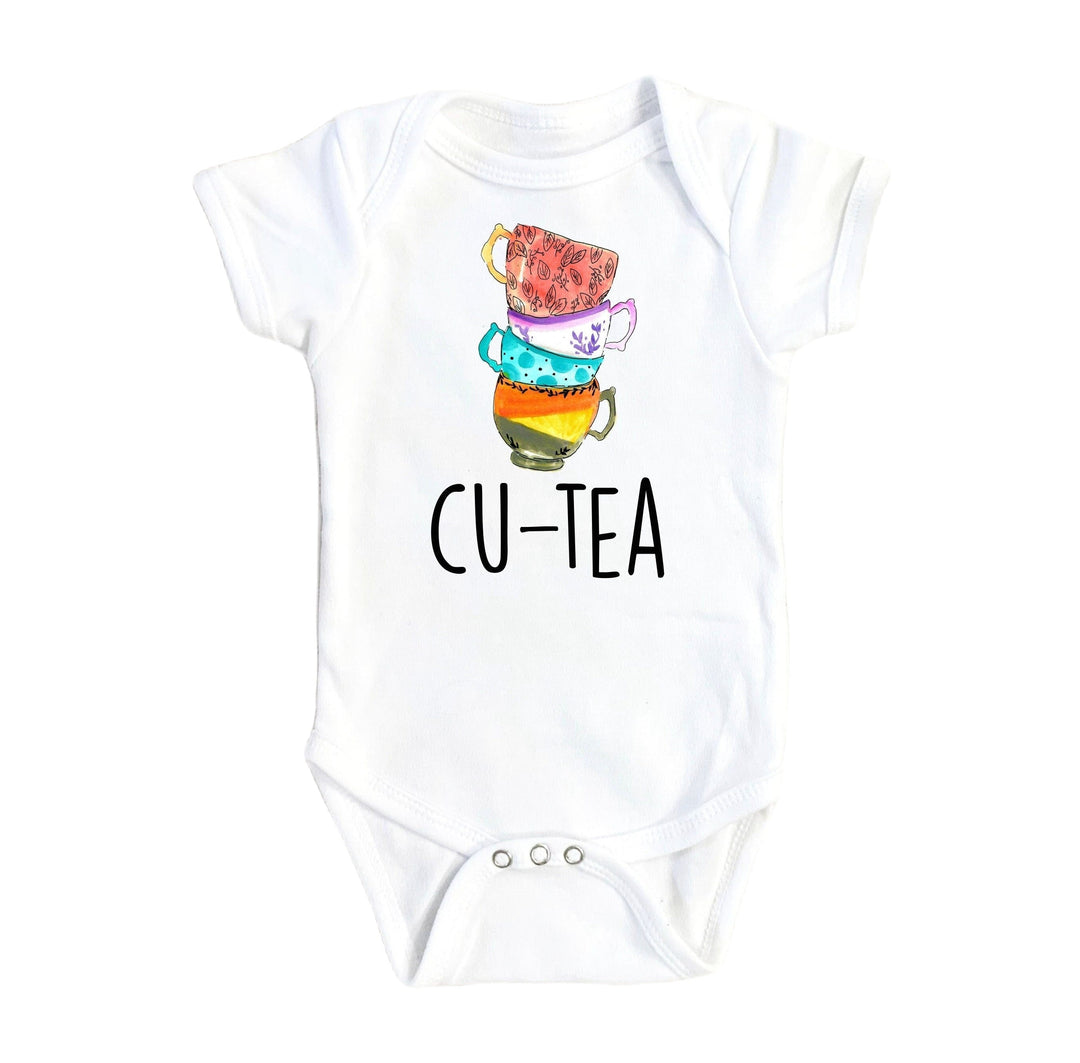 Tea Cutie - Baby Boy Girl Clothes Infant Bodysuit Funny Cute Newborn 1A Onesie